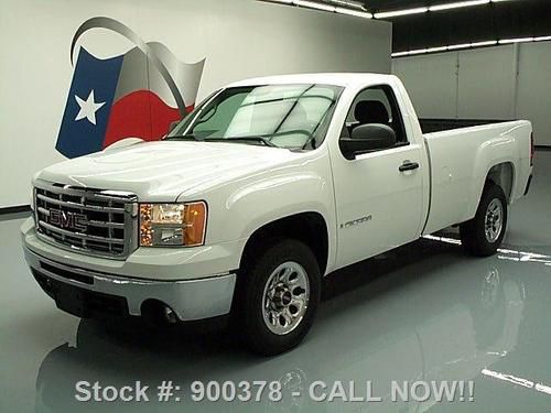 2009 gmc sierra 1500 reg cab 4.8l v8 long bed tow 26k texas direct auto