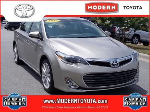 2013 toyota avalon limited