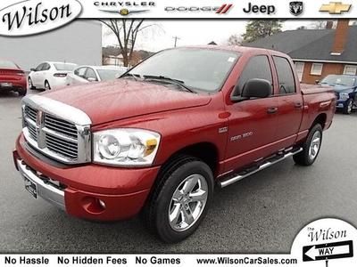 Laramie 5.7l 4x4 5.7l v8 hemi loaded leather heated seats clean 2007 low miles