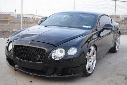 2012 bentley continental gt damaged clean title only 3k miles loaded exotic l@@k