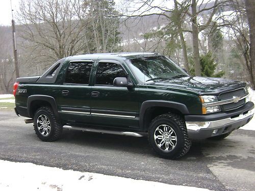 2004 chevrolet avalanche 1500 z71 crew cab pickup 4-door 5.3l