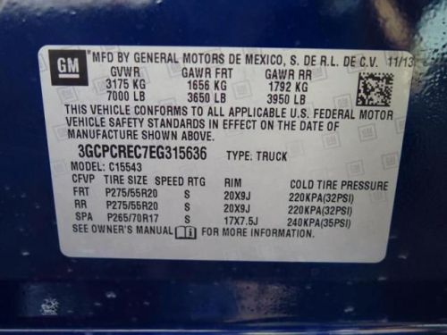 2014 Chevrolet Silverado 1500 1LT, US $40,205.00, image 4