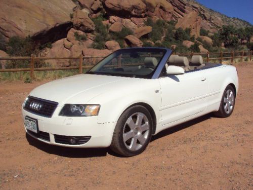 2004 audi a4 cabriolet quattro