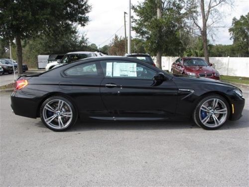 2014 bmw m6 coupe - new car - dealer sale full warranty black sapphire