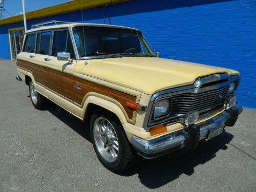 1985 jeep grand wagoneer base sport utility 4-door 5.9l