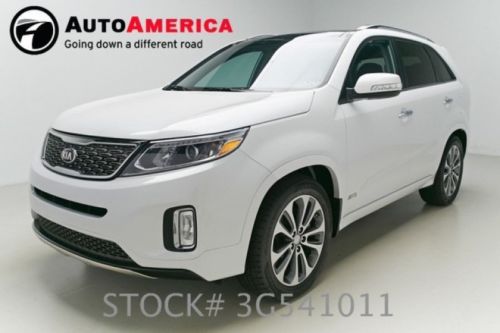 2014 kia sorento awd sx ltd 3k low miles rearcam nav sunroof vent seat 1 owner