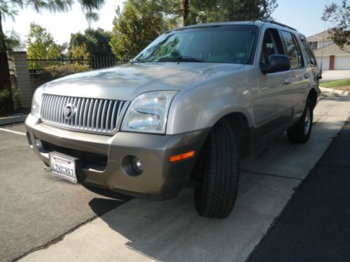 2002 mercury mountaineer sport utility 4-door 4.0l v6 2wd w/ tow hitch