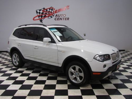 White tan, leather,sunroof, awd,