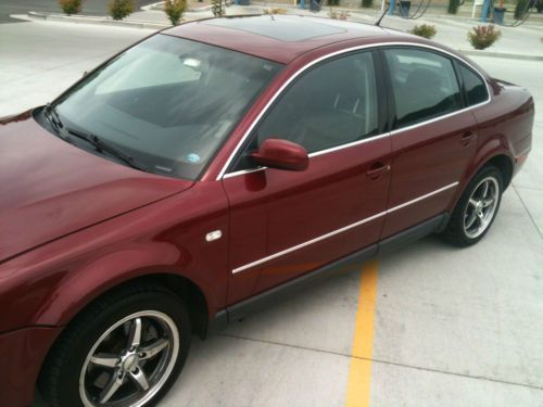 Most dependable car i&#039;ve ever owned! 03 passat glx 2.8l v6! black leather luxury