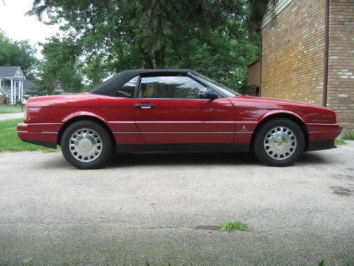 1993 cadillac allante northstar convertible