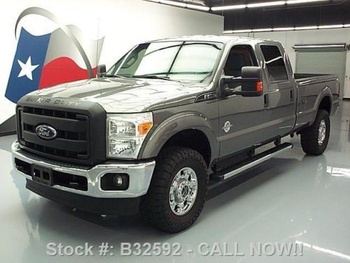 2012 ford f-350 crew 4x4 diesel long bed 6-pass 51k mi texas direct auto