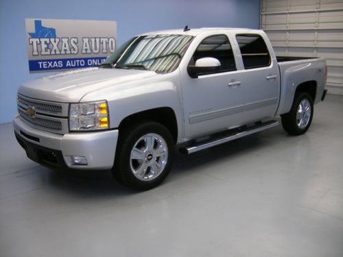 We finance!!!  2013 chevrolet silverado 1500 ltz 4x4 nav tv 13k miles texas auto