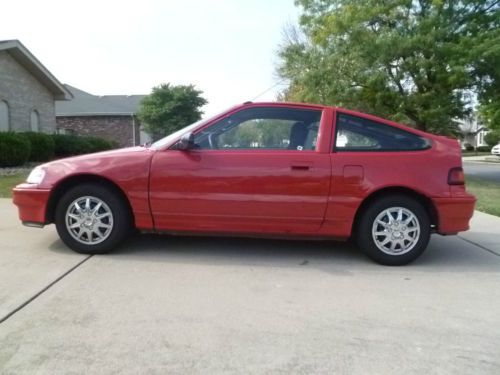 1990 honda crx hf coupe 2-door 1.5l