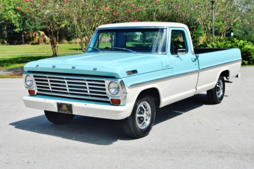 What we think to be mint 1967 ford f-100 with a/c fully restored 390 v-8 sweet