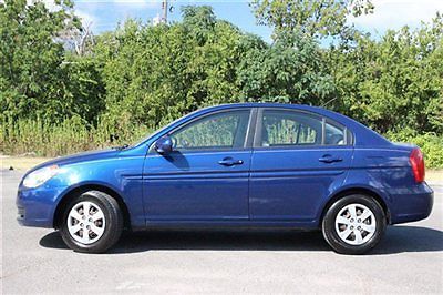 4dr sdn auto gls hyundai accent gls sedan gasoline 1.6l 4 cyl dark sapphire blue