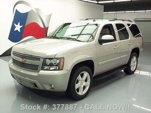 2007 chevy tahoe lt 8-pass leather roof rack 20&#039;s 85k texas direct auto