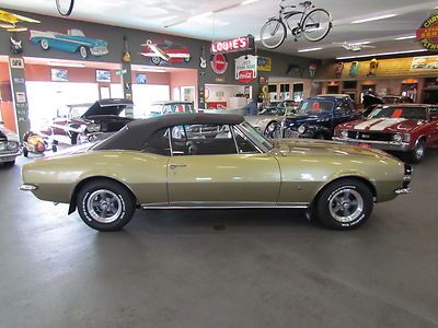 1967 camaro convertible rally sport original 1 owner matching numbers rs