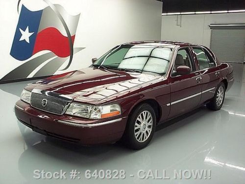 2004 mercury grand marquis ls 6-pass leather alloys 83k texas direct auto