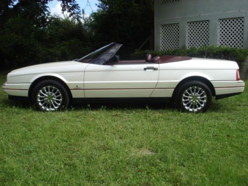 1988 cadillac allante convertible sports car luxury no reserve!!!!