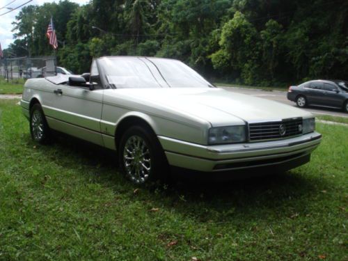 1988 CADILLAC ALLANTE CONVERTIBLE SPORTS CAR LUXURY NO RESERVE!!!!, US $4,500.00, image 4