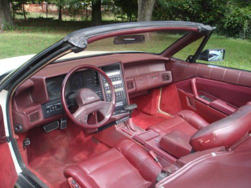 1988 CADILLAC ALLANTE CONVERTIBLE SPORTS CAR LUXURY NO RESERVE!!!!, US $4,500.00, image 8