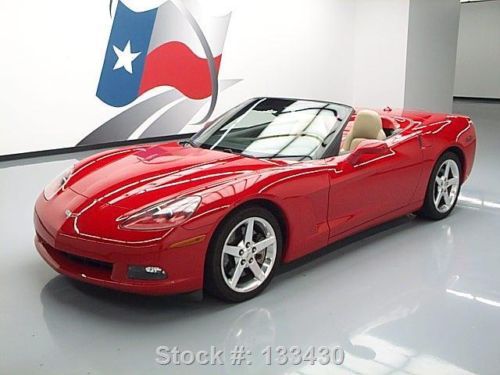 2005 chevy corvette convertible z51 auto nav hud 23k mi texas direct auto