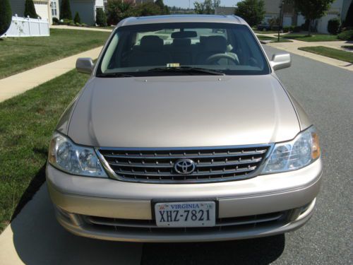 2003 toyota avalon xl sedan 4-door 3.0l