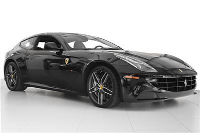 2014 ferrari ff coupe black/black cpo factory warranty with maintenance program