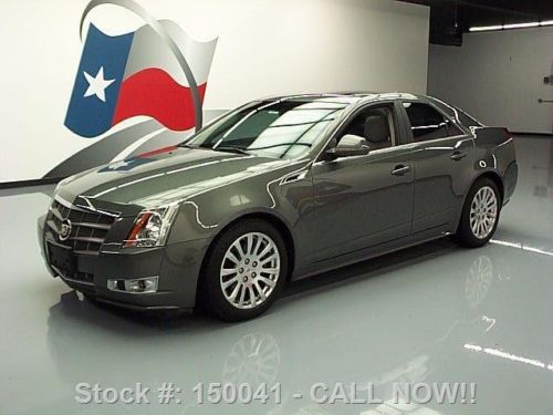 2011 cadillac cts 3.6 premium sedan pano roof nav 65k texas direct auto