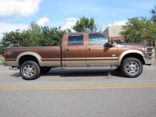 2012 ford f-350 super duty king ranch crew cab pickup 4-door 6.7l