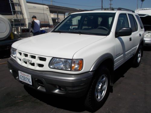 2002 isuzu rodeo no reserve