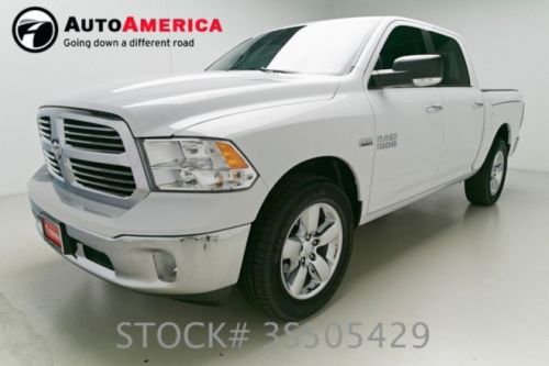 2013 ram 1500 4x4 big horn 19k miles rearcam htd seats crewcab usb aux one owner