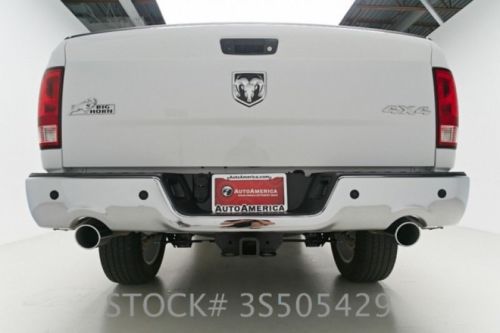 2013 RAM 1500 4X4 BIG HORN 19K MILES REARCAM HTD SEATS CREWCAB USB AUX ONE OWNER, image 4