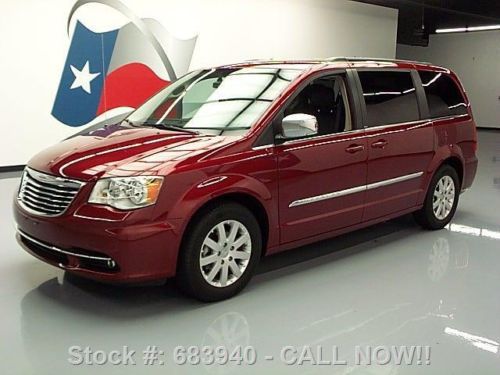 2011 chrysler town &amp; country touring-l nav dvd only 49k texas direct auto