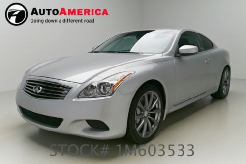 2009 infiniti g37 s coupe journey 57k low mi rear cam heat seat sunroof bose