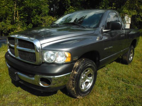 2004 dodge ram 1500 4x4 5.7liter hemi 8 cylinder engine w/air conditioning