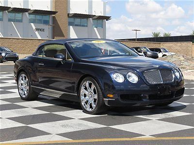 2dr convertible low miles automatic gasoline 6.0l 12 cyl dark sapphire