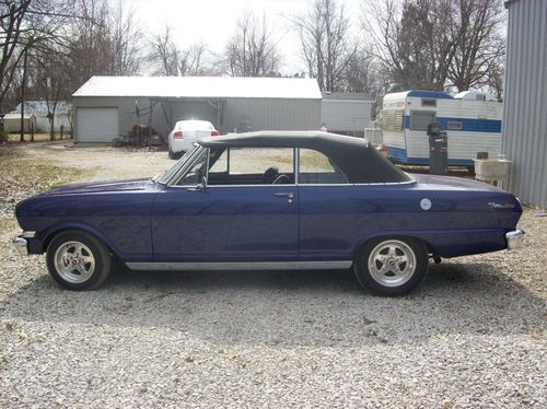 1963 nova convertable ss