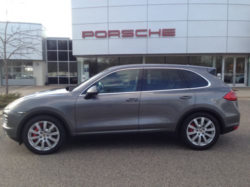 2011 porsche cayenne turbo awd certified warranty