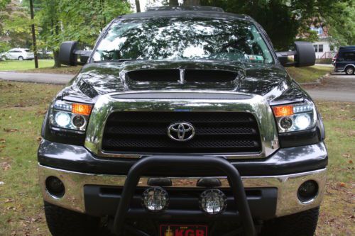 2008 toyota tundra TRD/SR5,lifted,leather,slider,gps,cap,warranty 33" tires 61k!, US $32,995.00, image 3
