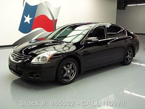 2010 nissan altima 3.5 sr sunroof htd leather rear cam texas direct auto