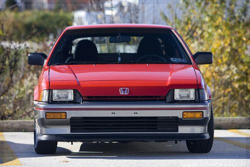 1985 honda crx - restored