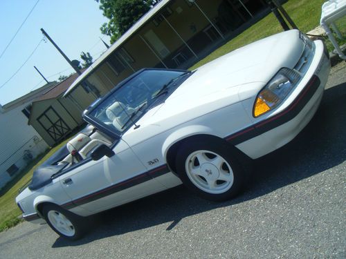 1990 ford mustang lx convertible 2-door 5.0l