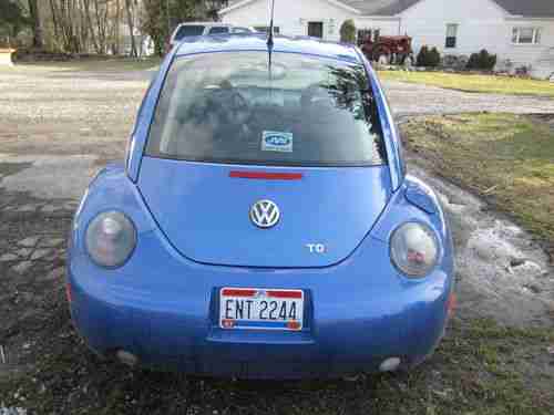 2000 VW NEW BEETLE DIESEL TDI 5 SPEED VOLKSWAGON DIESEL, image 4