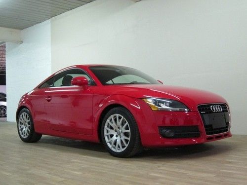 2008 audi tt 3.2l quattro 19k miles red clean carfax