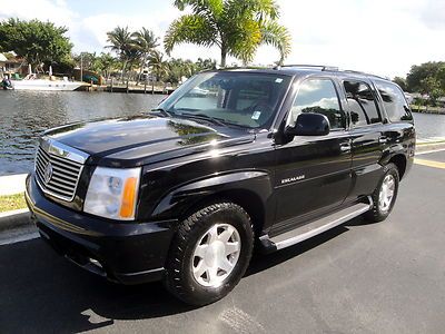 04 cadillac escalade*runs&amp;looks great*quad seats*3rd row*dual ac*fla owned*nice