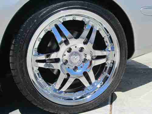 2004 Mercedes-Benz CLK320 Convertible Silver 3.2L grey leather black top loaded, US $13,900.00, image 13