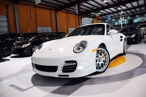 12 porsche 911 turbo s awd pdk bose nav sport-chrono 1-owner 600-miles