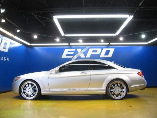 Mercedes-benz cl550 22 inch wheels premium package ipod navigation keyless go hk