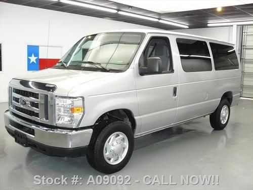 2012 ford e350 xlt 12-passenger 5.4l v8 cruise ctrl 30k texas direct auto